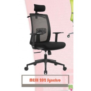 Kursi Kantor Staff CARRERA MESH 202 SYNCHRO