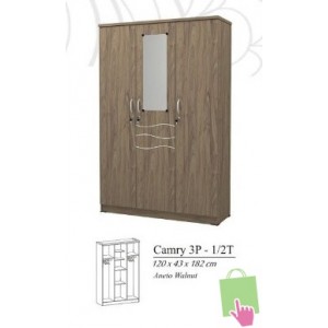 Lemari Pakaian Osiki Camry 3P - 1(2 T