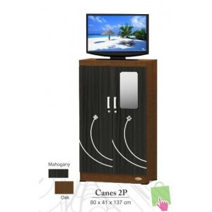 Lemari Rak Tv Osiki Canes 2P