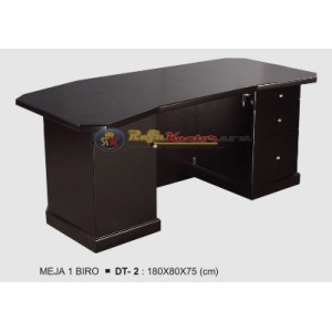 Meja Kantor Donati Meja 1 Biro DT - 2 (Melamic Series)