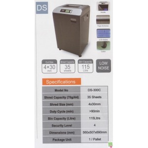 Mesin Penghancur Kertas Ishred DS-300S