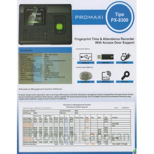 Mesin Absensi Promaxi PX-8300