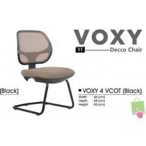 Kursi Kantor Decco VOXY 4 VCOT BLACK