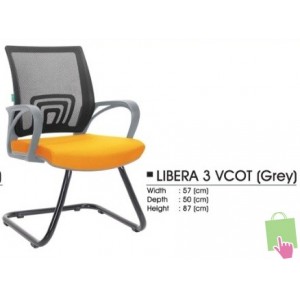 Kursi Kantor Decco LIBERA 3 VCOT GREY