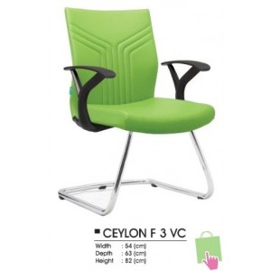 Kursi Kantor Decco CEYLON F 3 VC