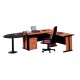 Meja Kantor Gold Series Warna Cherry