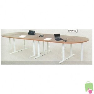 Meja meeting Oval Aditech SMD 02 (360cm)
