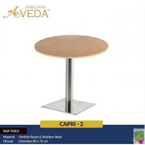 MEJA BAR DAN CAFE AVEDA CAPRI 2