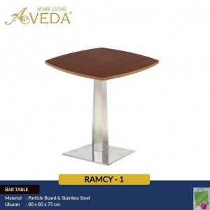 MEJA BAR DAN CAFE AVEDA RAMCY 1