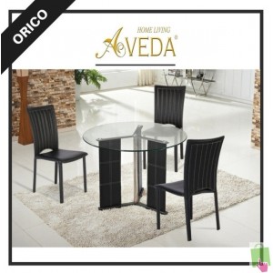 MEJA MAKAN AVEDA ORICO BLACK