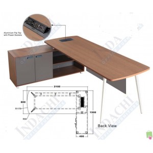 Meja Kantor Indachi Elvaro Dir. 210