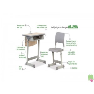 Meja Dan kursi Sekolah Donati Aluna