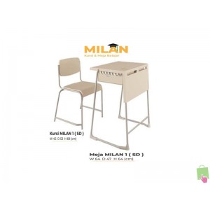 KURSI DAN MEJA SEKOLAH SD MILAN 1 DONATI