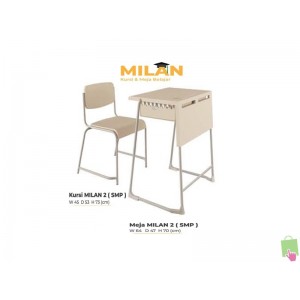 KURSI DAN MEJA SEKOLAH SMP MILAN 2 DONATI