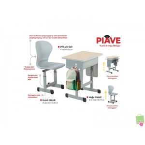 KURSI DAN MEJA SEKOLAH PIAVE DONATI