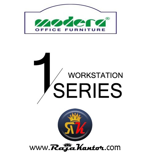 Partisi Kantor Modera Workstation 1-Series