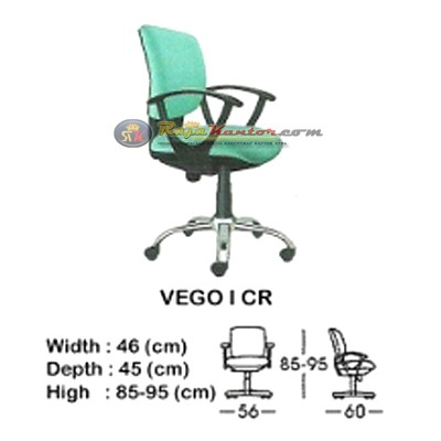 Kursi Kantor (Staff & Sekretaris) Indachi Vego I CR