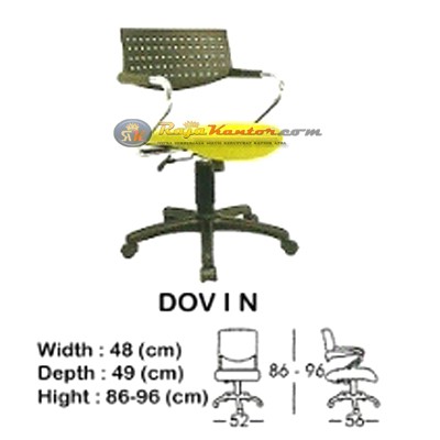 Kursi Kantor (Staff & Sekretaris) Indachi Dov I N