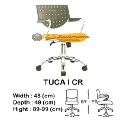 Kursi Kantor (Staff & Sekretaris) Indachi Tuca I CR