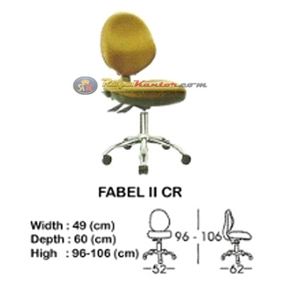 Kursi Kantor (Staff & Sekretaris) Indachi Fabel II CR