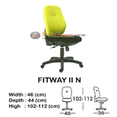 Kursi Kantor (Staff & Sekretaris) Indachi Fitway II N