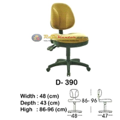 Kursi Kantor (Staff & Sekretaris) Indachi D-390