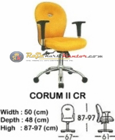 Kursi Kantor (Staff & Sekretaris) Indachi Corum II CR