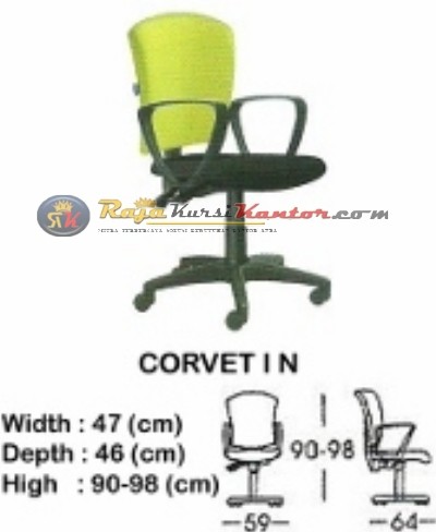 Kursi Kantor (Staff & Sekretaris) Indachi Corvet I N