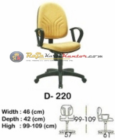 Kursi Kantor (Staff & Sekretaris) Indachi D-220