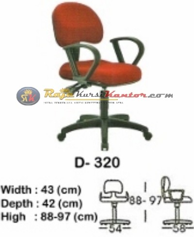 Kursi Kantor (Staff & Sekretaris) Indachi D-320