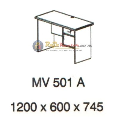Meja Kantor Vips Mv Series MV 501 A (Office Desk)