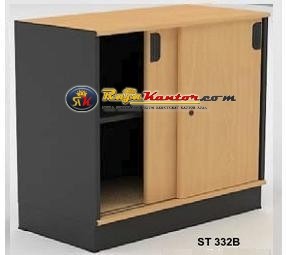 High Point One - Lemari Arsip Sliding + Kaki type ST-332 B