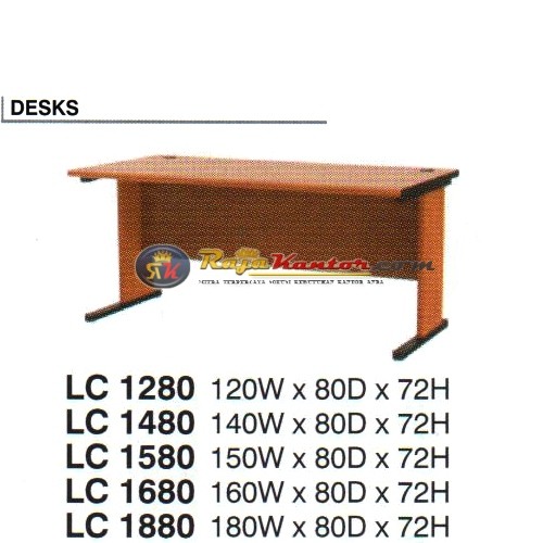 Grand Furniture Lexus - Desk LC 1280, LC 1480, LC 1580, LC 1680, LC 1880