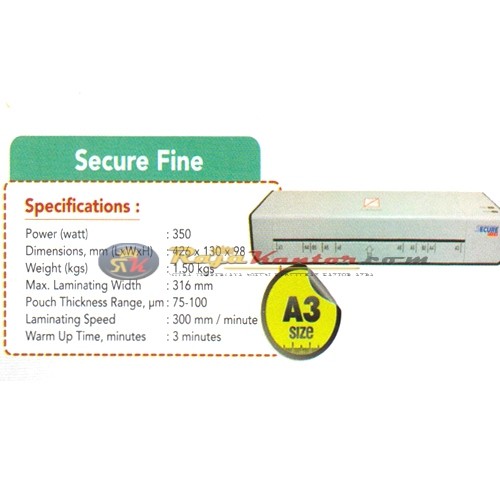 Mesin Laminating Secure Fine