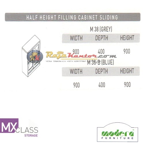 Modera MX Class M 38 (Grey) , M 38 (Blue)