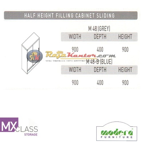 Modera MX Class M 48 (Grey) , M 48 (Blue)