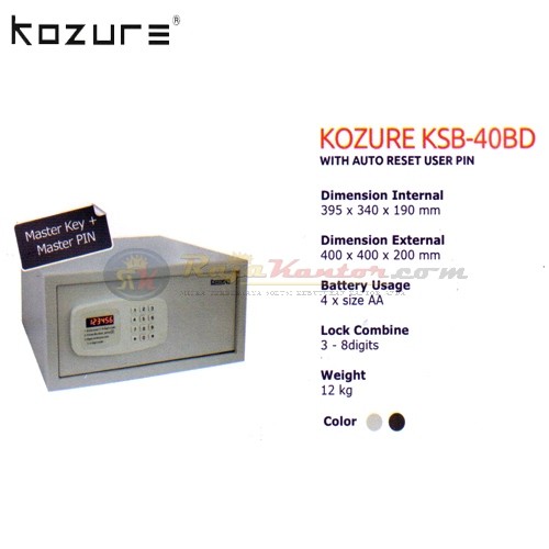 Brankas Kozure KSB - 40BD