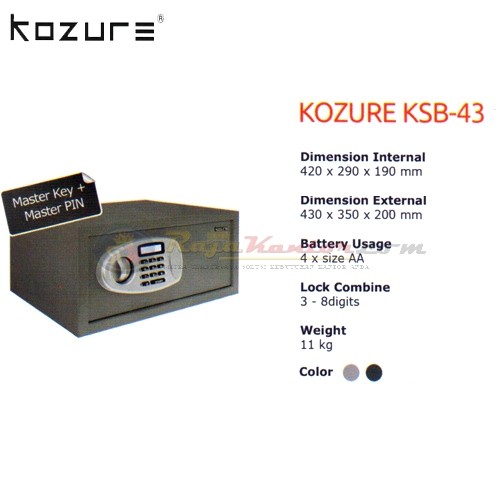 Brankas Kozure KSB - 43