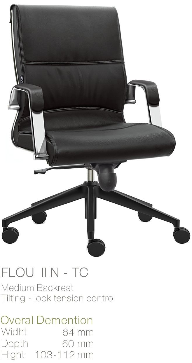 Kursi Kantor Inviti FLOU II N - TC