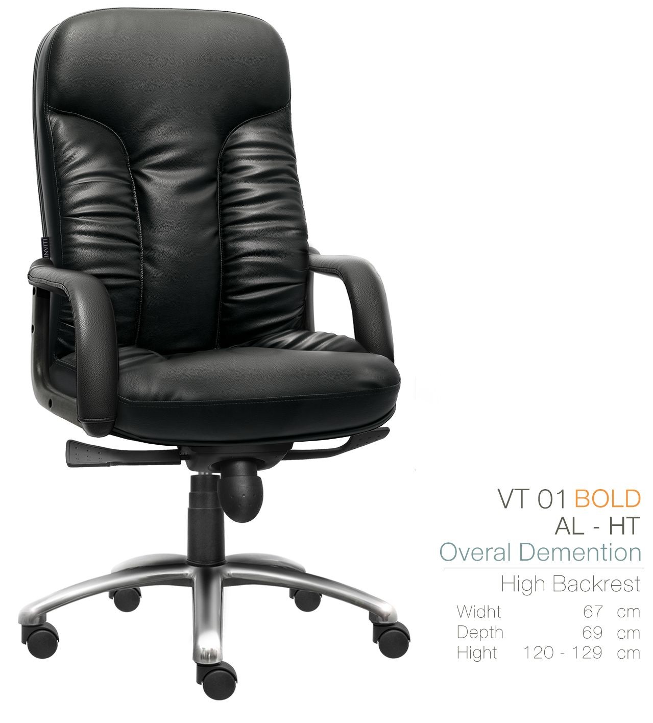 Kursi Kantor Inviti VT 01 BOLD AL - HT 