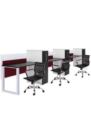 Partisi Kantor Donati 2,5cm 3 Chairs