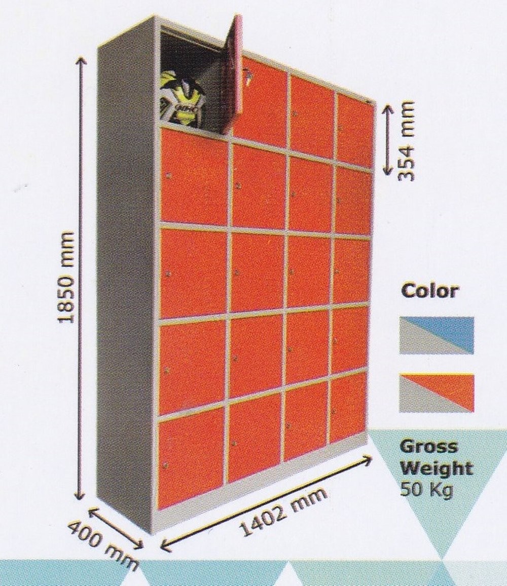 Locker 20 Pintu Kozure KL - 20