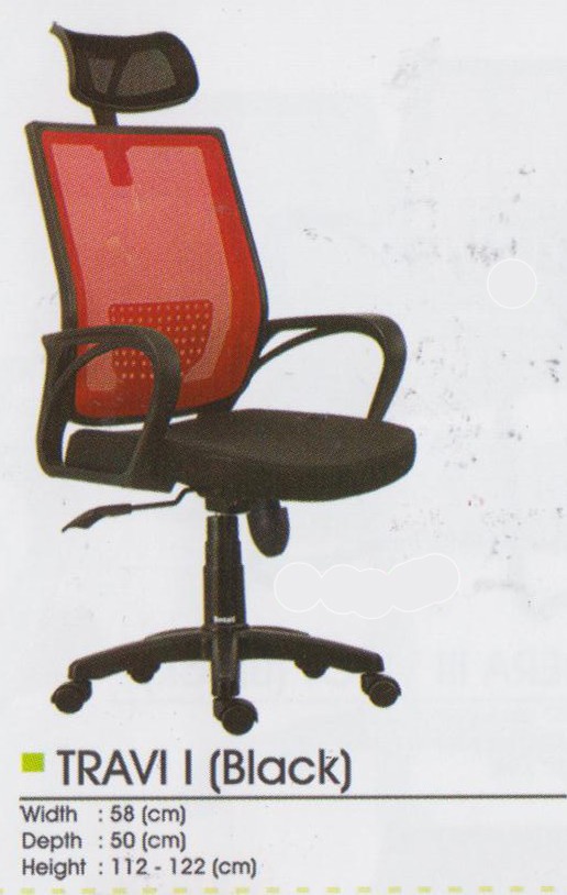 Kursi Kantor Donati Travi I Black