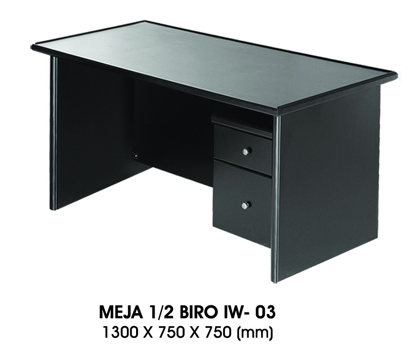 Meja Kantor Ichiko 1/2 Biro IW-03