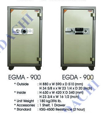 Brankas Indachi EGMA 900