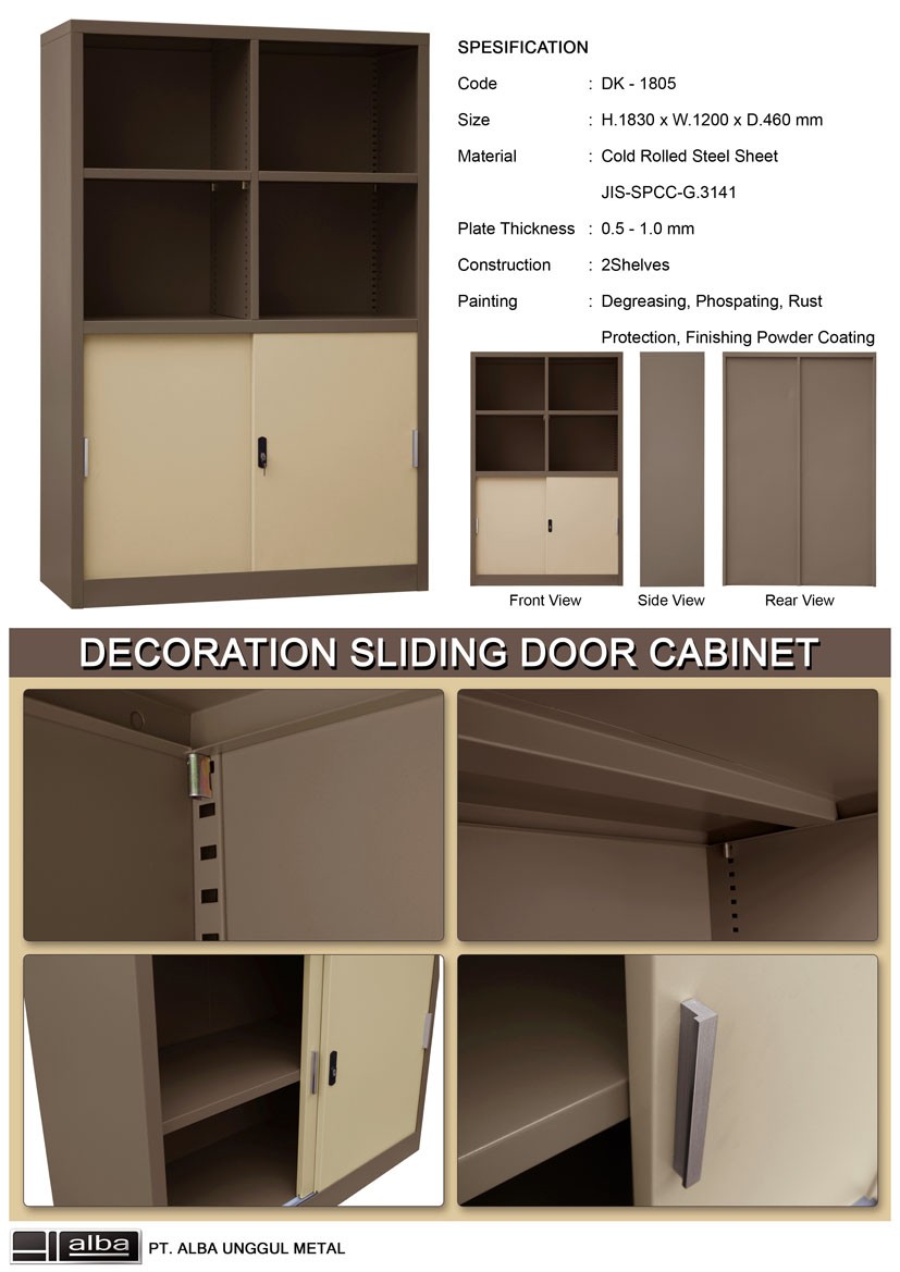 Lemari Arsip Besi Alba DC-1805