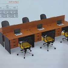 Eco Office Meja Staff 6 Orang C