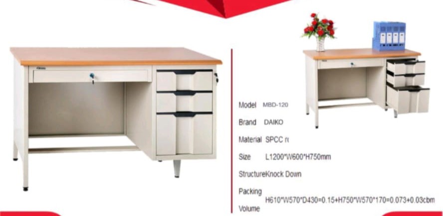 Meja Kantor Daiko Import MBD 120