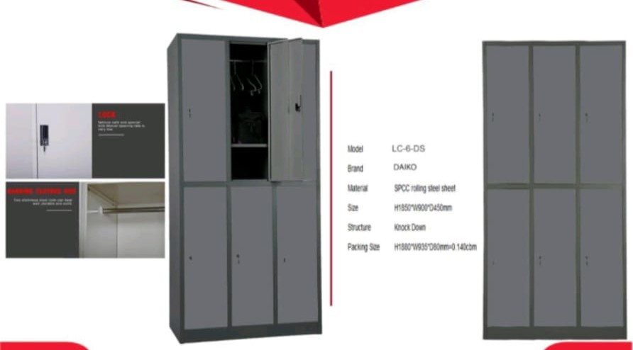 Locker Daiko LC 6-DS