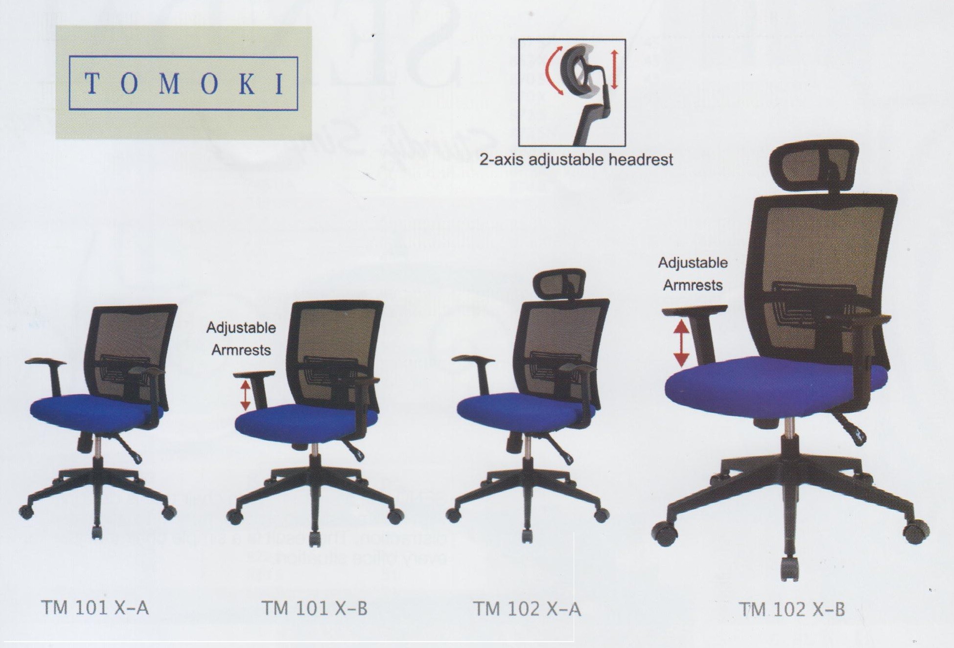 Kursi Kantor Ergotec TM 102 X-A